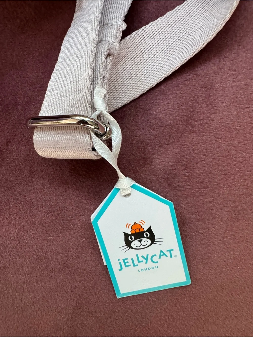 NWT Jellycat Beige Bashful Bunny Plush Backpack